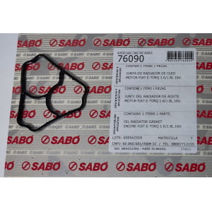 Junta do suporte do filtro de óleo Fiat